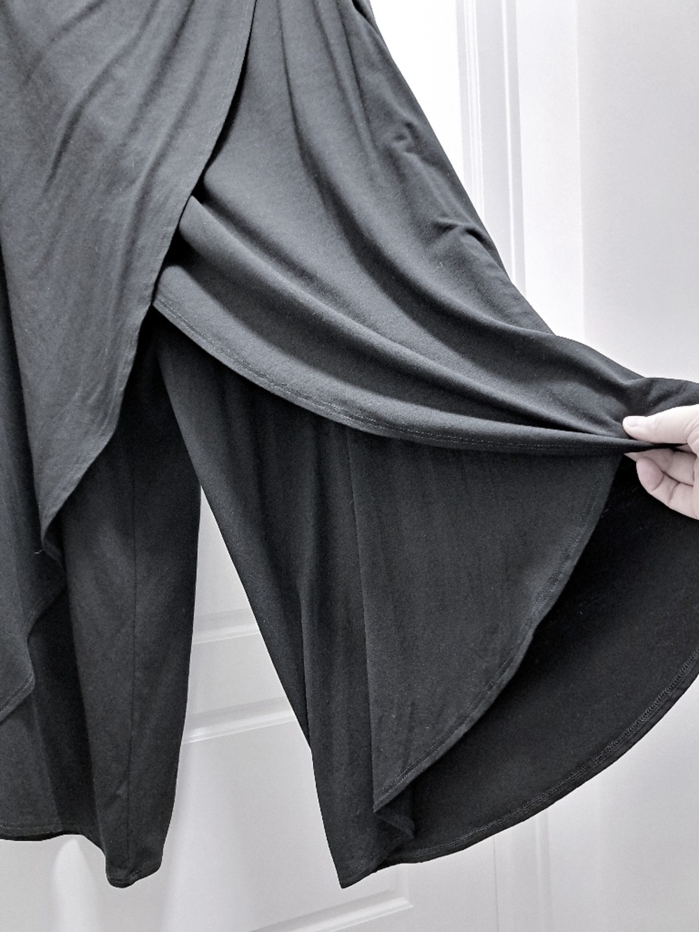 Eileen Fisher Faux Wrap Pant Black Size XL - Picture 5 of 12